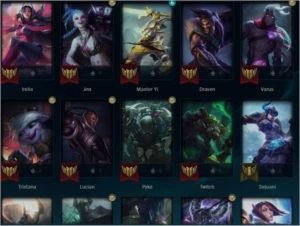 Conta de lol lvl 184 - League of Legends