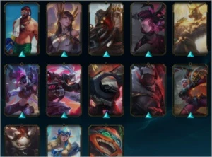 Conta de lol lvl 184 - League of Legends