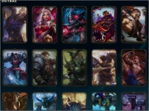 Conta de lol lvl 184 - League of Legends
