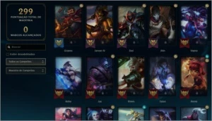 Conta de lol lvl 184 - League of Legends
