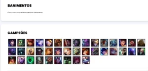 CONTA PLATINA III 81% WINRATE UPADA A MÃO COM SKINS BOAS - League of Legends LOL