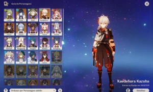 Ganyu+Kazuha+Hutao+Yelan(+bis)+Dehya+Oração perdida - Genshin Impact