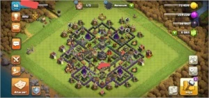 Cv 9 Quase Full - 6.000 de Gemas - Clash of Clans