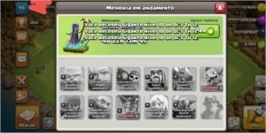 Cv 9 Quase Full - 6.000 de Gemas - Clash of Clans