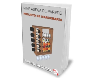 Projeto de Marcenaria Mini Adega de Parede