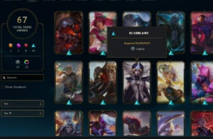 Conta Mestre lol S23 S1 - League of Legends