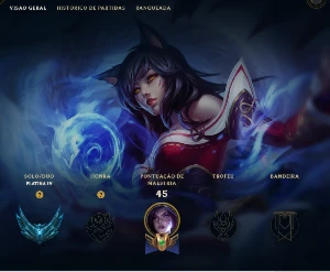 conta lol platina 4 - League of Legends