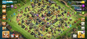 Cv17 Lenda - 95% Full - Heróis Full - 10 Equipamentos Épicos - Clash of Clans