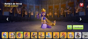 Cv17 Lenda - 95% Full - Heróis Full - 10 Equipamentos Épicos - Clash of Clans