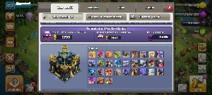 Cv17 Lenda - 95% Full - Heróis Full - 10 Equipamentos Épicos - Clash of Clans
