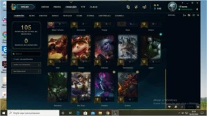 Conta SMURF UNRANKED 1 SKIN 24  CHAMPS - League of Legends LOL