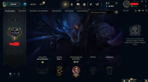 Conta League of Legends Full Acesso - 146 Champs e 107 Skins LOL