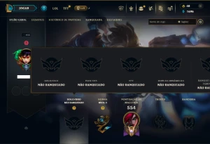 Unranked com 150 Champs e 71 Skins ( MID / JG / ADC ) - League of Legends LOL