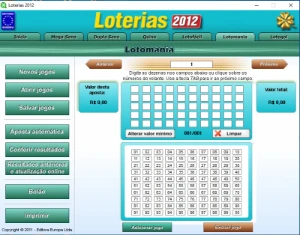 Programa Simulador Da Loteria - Softwares e Licenças