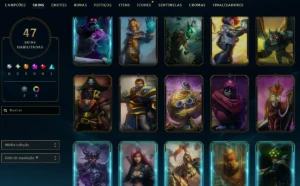 [Entrega Automática] Lol Ouro, 47 Skins, Mmr Top, Upada àmão - League of Legends