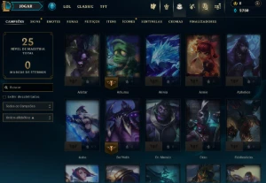 [Entrega Automática] Lol Ouro, 47 Skins, Mmr Top, Upada àmão - League of Legends