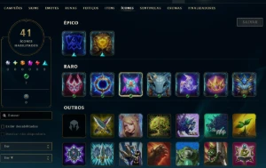 [Entrega Automática] Lol Ouro, 47 Skins, Mmr Top, Upada àmão - League of Legends