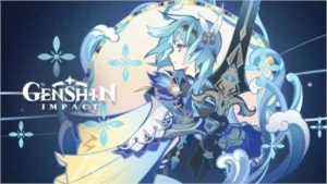 Contas com Eula AR baixo - Genshin Impact