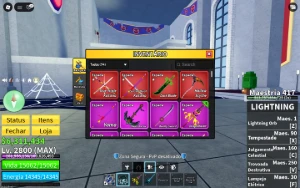 (Black Friday) Conta Blox Fruits Completa – Todas V4 + Dark - Roblox