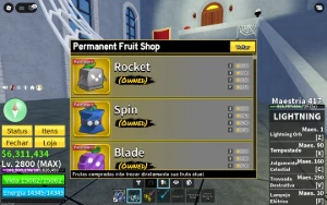 (Black Friday) Conta Blox Fruits Completa – Todas V4 + Dark - Roblox