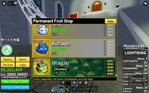(Black Friday) Conta Blox Fruits Completa – Todas V4 + Dark - Roblox