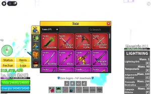 (PROMOÇÃO) Conta Blox Fruits Completa – Todas V4 + Dark - Roblox