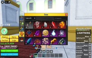 (PROMOÇÃO) Conta Blox Fruits Completa – Todas V4 + Dark - Roblox