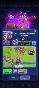 Conta Clash 5K815 Arena 16 Por 25 Reais - Clash Royale