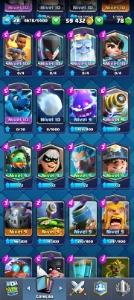 Conta Clash 5K815 Arena 16 Por 25 Reais - Clash Royale