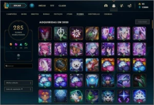 Conta LOL Ouro IV - League of Legends