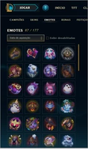 Conta LOL Ouro IV - League of Legends