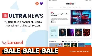 UltraNews - Script PHP para Jornal, Blog e Revista