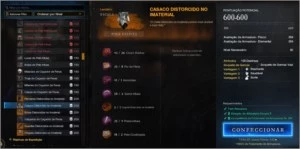 SET LENDARIO ou GOLD - New World