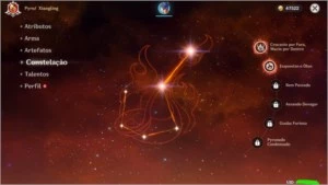Conta AR42, com 5 5* e varios personagens - Genshin Impact