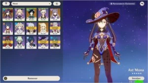 Conta AR42, com 5 5* e varios personagens - Genshin Impact