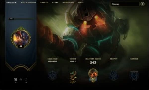 CONTA UNRANKED - League of Legends LOL