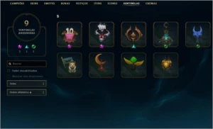 Conta platina 4 soloq, ouro 1 flex-72 skins-level 214 - League of Legends LOL