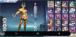 Conta no servidor A133 33 dias - Saint Seiya Awakening SSA