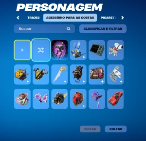 Conta de Fortnite 15 skins