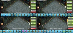 Clash of clans  cv14  semi full R$600