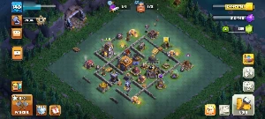 Centro De Vila 11 Full Com Skin Rainha Mágica - Clash of Clans