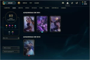 CONTA LEAGUE OF LEGENDS FULL ACESSO LOL