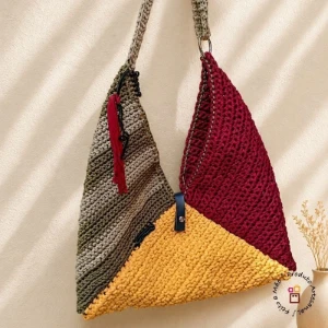 Bolsa de Crochê Desconstruída Grande