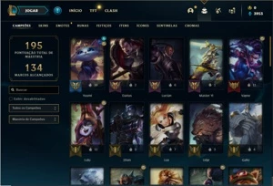 Conta prata 1 com 51 Champs e 41 Skins ( 2 Ultimates ) - League of Legends LOL
