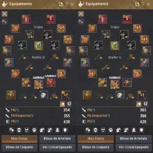 Conta ENDGAME - 793gs - Black Desert