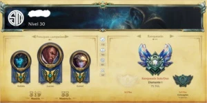CONTA LEAGUE OF LEGENDS BORDA MESTRE, atual d1 solo/duo LOL