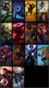 Conta de League of Legends Ouro 3 Borda de Platina 58 Champs LOL