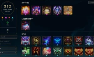 Conta Mestre S11 180 Skins Ryze Triunfante ótimo winrate - League of Legends LOL