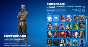 Conta Fortnite, season 1 cap 2 primeiro passe + freestyle - Epic Games