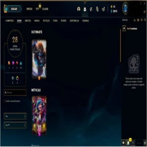 Conta lol s9 plat 4/ atualmente ouro 4 - League of Legends
